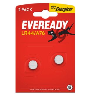 2 MICROPILE A PASTIGLIA LR44 ALCALINA 1,5V ENERGIZER