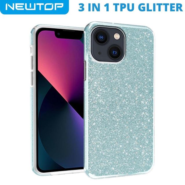 3 IN 1 PC TPU GLITTER COVER APPLE IPHONE 13 PRO MAX