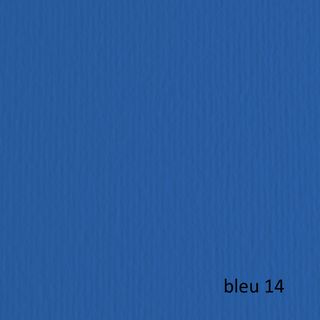 Cartoncino Elle Erre - 50 x 70 cm - 220 gr - blu 114 - Fabriano - blister 20 fo…