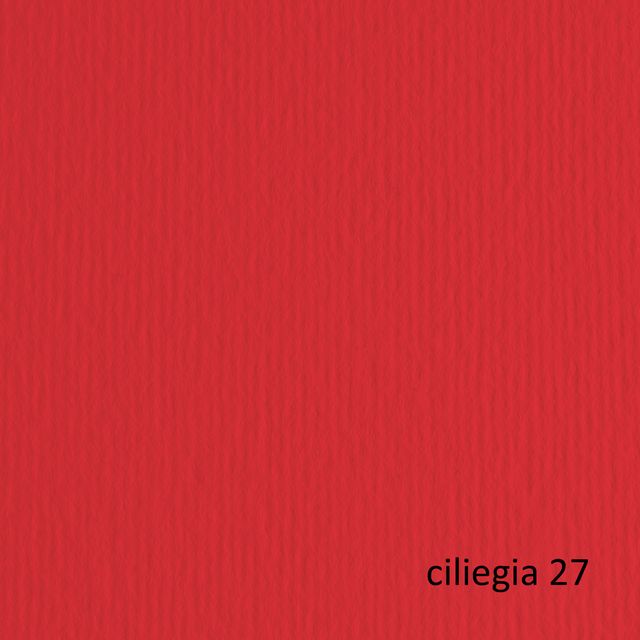 Cartoncino Elle Erre - 50 x 70 cm - 220 gr - ciliegia 27 - Fabriano - blister 2…