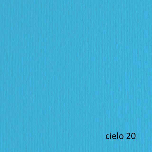 Cartoncino Elle Erre - 70 x 100 cm - 220 gr - cielo 120 - Fabriano - blister 10…