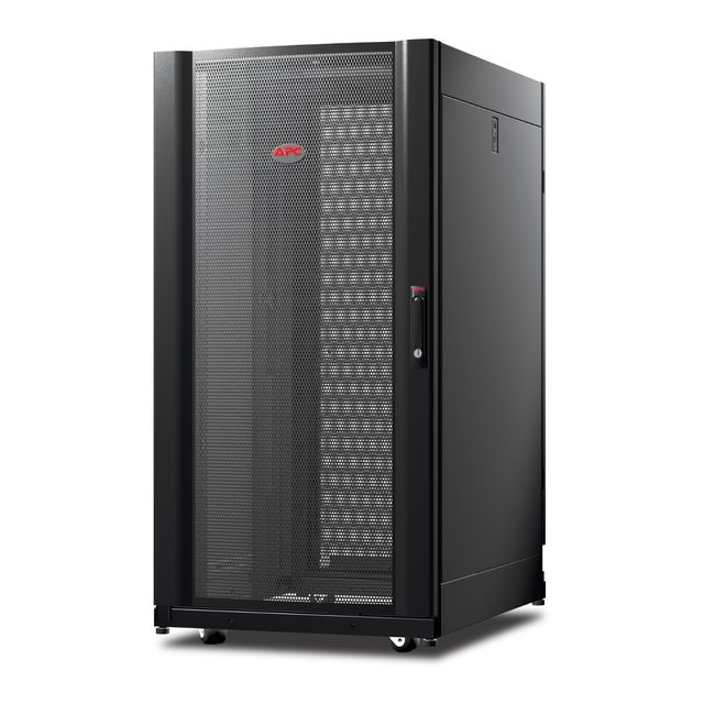 APC NetShelter AV Enclosure with Sides and 10-32 Threaded Rails - Rack - nero -…