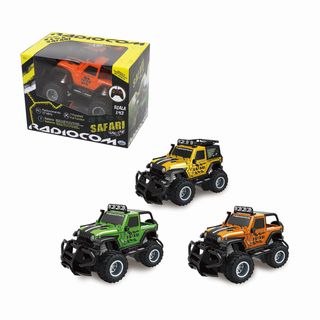 40667 Radiocom Safari sc.1:43 Fuoristrada scala 1:43 RC 27 Mhz, 7 funzionI