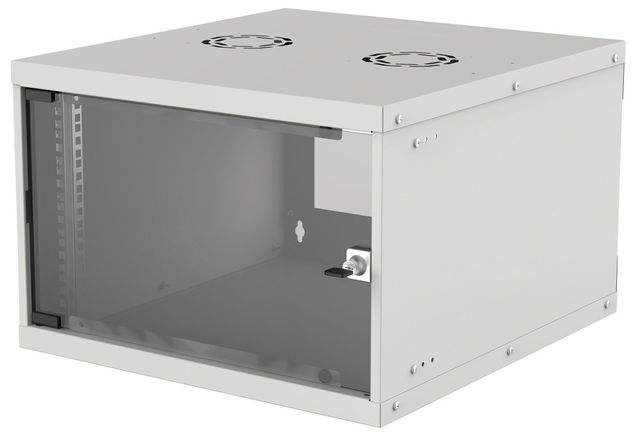 714150 - Da parete - 6U - 50 kg - 8,91 kg - Grigio