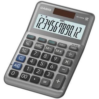 Casio - CALCOLATRICE DA TAVOLO MS-120FM-WA-EP