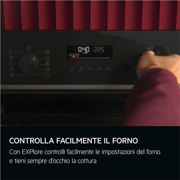 AEG FORNO TU5AB42SM A+ 60L INOX MULTI