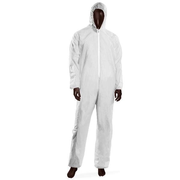 AJSIA CF50 TUTA HOOD 40 BIANCO L