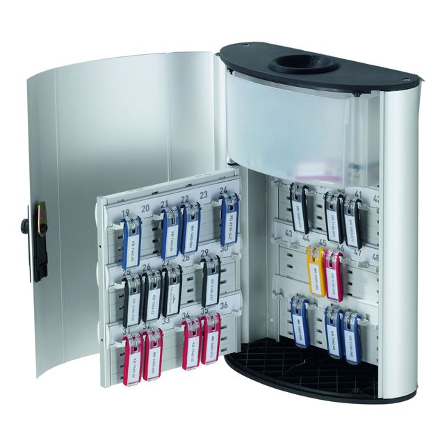 Cassetta portachiavi da parete Key Box Plus - 30,2 x 40 x 11,8 cm - 54 posti - …