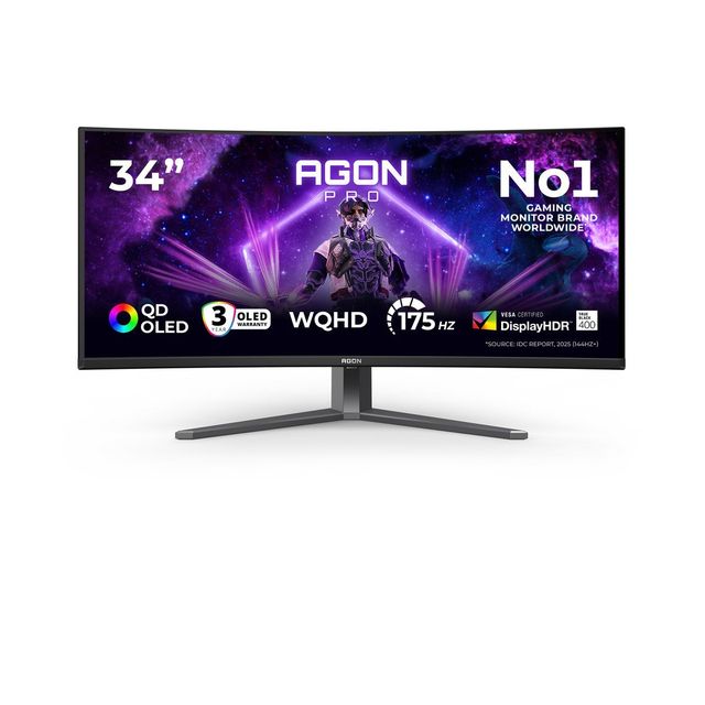 AOC AGON PRO AG346UCD Monitor PC 86,4 cm (34") 3440 x 1440 Pixel Wide Quad HD Q…