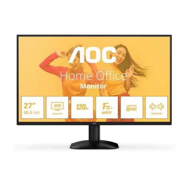 AOC B3 Q27B35S3, 68,6 cm (27?), 2560 x 1440 Pixel, Quad HD, LED, 4 ms, Nero