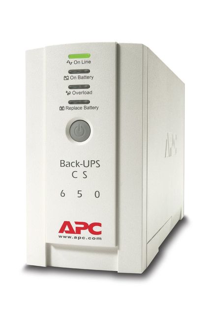 APC Back-UPS Standby (Offline) 650 VA 400 W 4 presa(e) AC