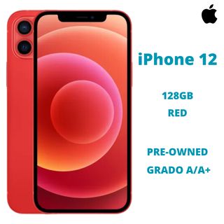 APPLE IPHONE IPHONE 12 128GB RED USATO GRADO A/A+ (SCATOLA + CAVO LIGHTNING USB…