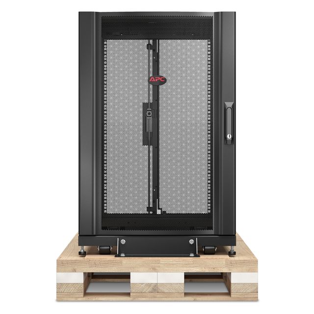 APC NetShelter SX - Rack cabinet - nero - 18U - 19" - per P/N: SURT48RMXLBP