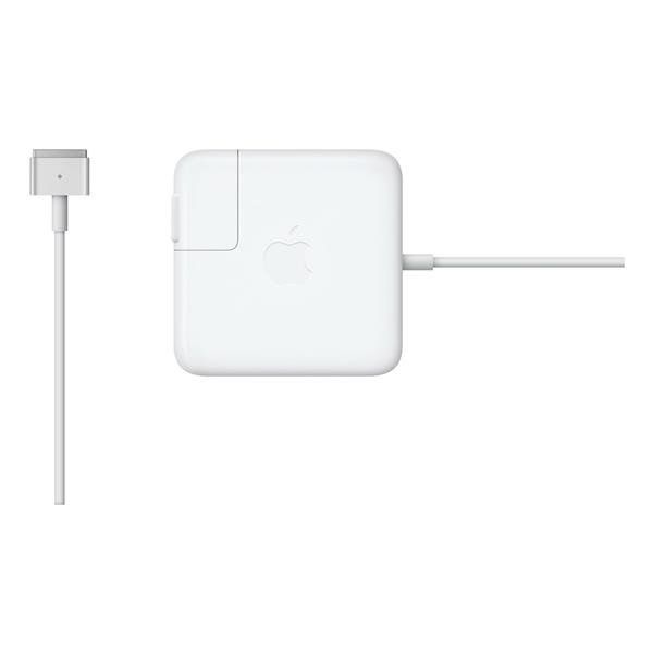 APPLE MagSafe 2 ALIMENTATORE 85W PER MACBOOK CON CONNETTORE CC MAGNETICO BIANCO