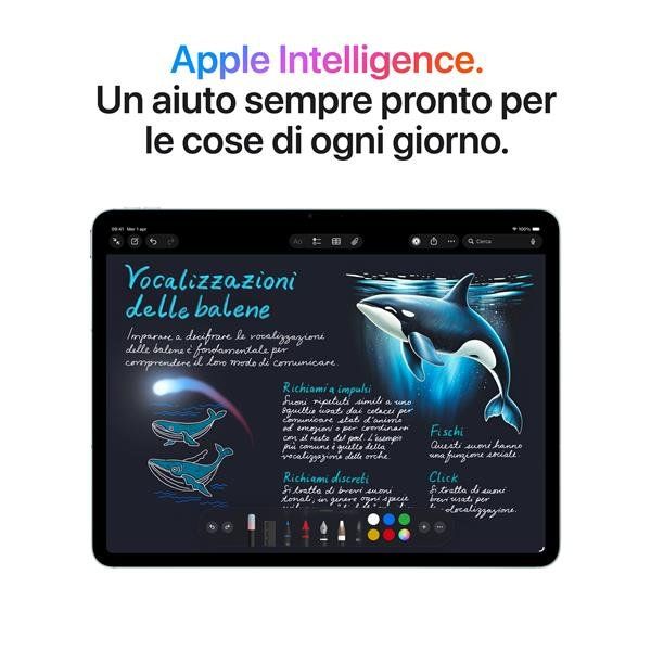 APPLE iPAD AIR 11" 2026 11" CHIP APPLE M4 512GB WI-FI + CELLULAR 5G ITALIA SPAC…