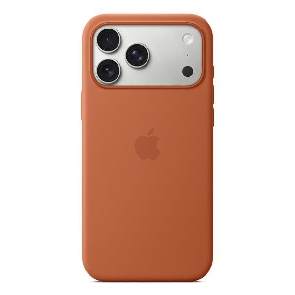 APPLE iPHONE 17 PRO MAX CUSTODIA IN SILICONE MagSafe TERRACOTTA
