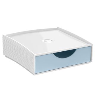 Cassettiera componibile Storage box - 18,6 x 18,5 x 6,4 cm - azzurro chiaro - C…