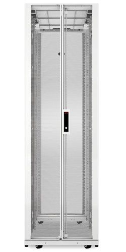 APC NetShelter SX Deep Enclosure with Sides - Rack cabinet - bianco - 42U - 19"
