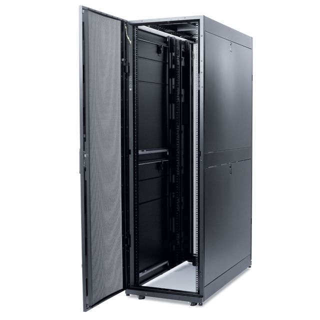 APC NetShelter SX Deep Enclosure with Sides - Rack cabinet - nero - 42U - 19"
