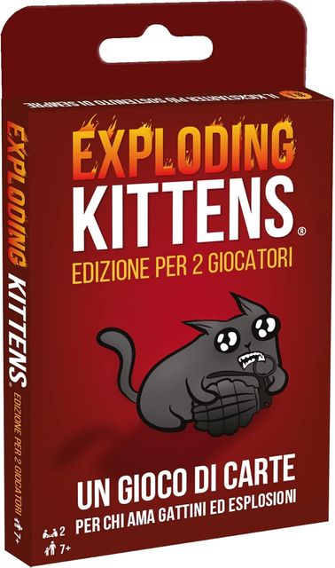 ASMODEE - EXPLODING KITTENS EDIZIONE PER 2 GIOCATORI 8623