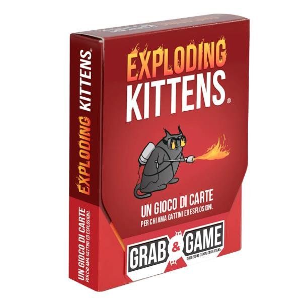 ASMODEE EXPLODING KITTENS GRAB & GAME 2.0
