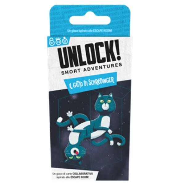 ASMODEE UNLOCK! SHORT ADVENTURES IL GATTO DI SCHRÖDINGER GIOCO DA TAVOLO DI ENI…
