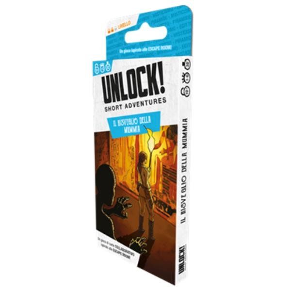 ASMODEE UNLOCK! SHORT ADVENTURES IL RISVEGLIO DELLA MUMMIA GIOCO DA TAVOLO DI E…