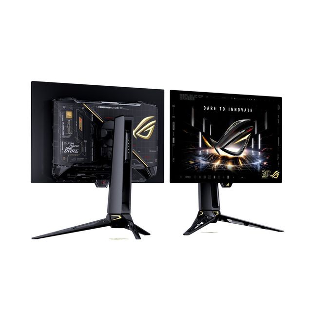 ASUS ROG Swift OLED PG27AQWP-G Edition 20 - 27" QHD 540Hz Tandem WOLED 24K Gold…
