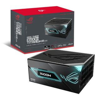 ASUS ROG Thor 1600W Titanium III EVO – ATX 3.1, 80 Plus Titanium, PCIe 5.1, Equ…
