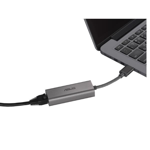 ASUS USB-C2500 V2 ADATTATORE DI RETE DA USB 3.2 Gen 1 (3.1 Gen 1) Ethernet 2.5G…