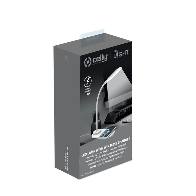 Celly - Led Lamp With Wireless Charger 10W