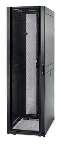 APC NetShelter SX Enclosure with Sides - Rack cabinet - nero - 48U - 19"