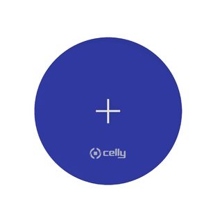 Celly - Pad di ricarica wireless - 10 Watt - blu