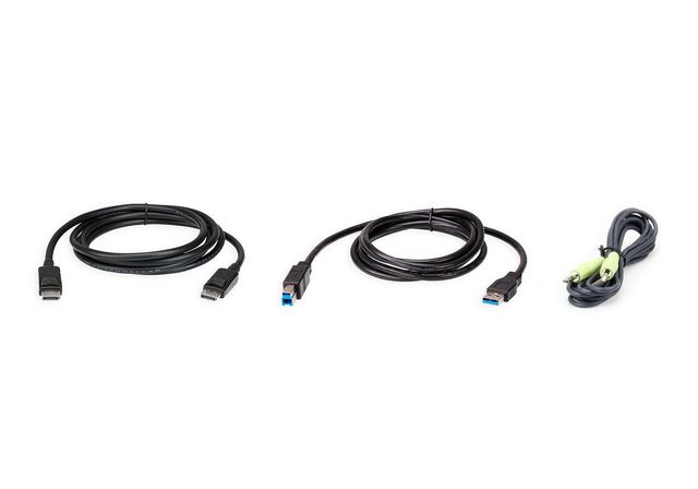 ATEN 2L-7D02UDPX3 cavo per tastiera, video e mouse Nero 1,8 m