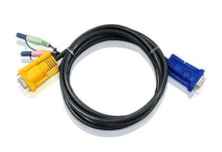 ATEN 2L5203A cavo per tastiera, video e mouse Nero 3 m
