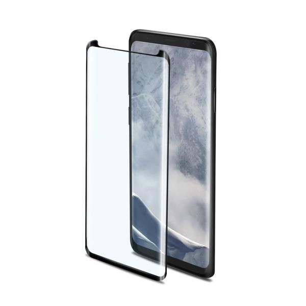 Celly - Protezione per schermo per telefono cellulare - 3D - vetro - per Samsun…