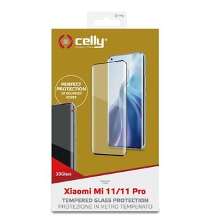 Celly - Protezione per schermo per telefono cellulare - 3D - vetro - per Xiaomi…