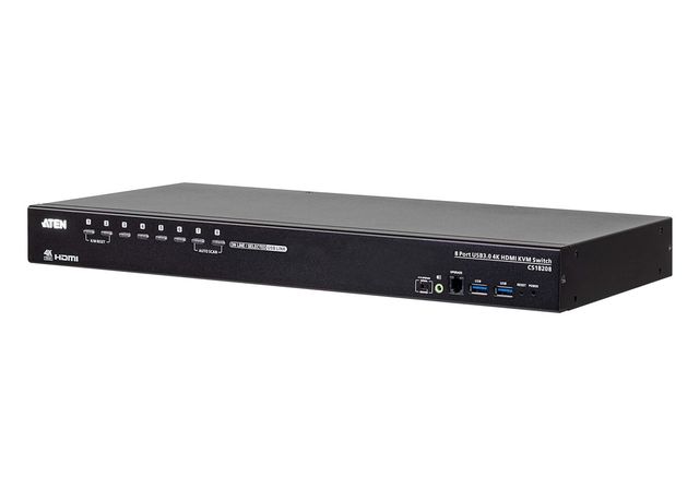 ATEN CS18208-AT-G switch per keyboard-video-mouse (kvm) Nero