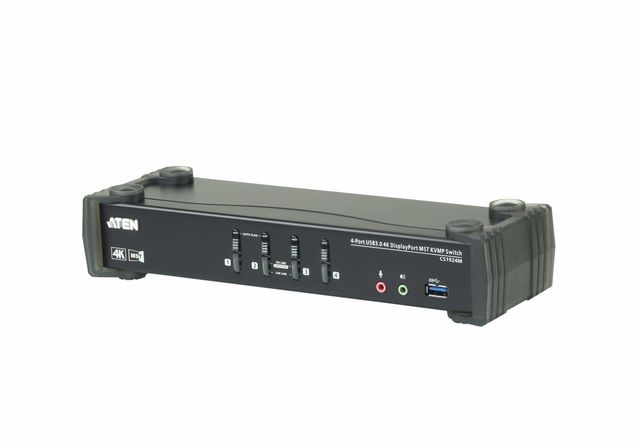 ATEN CS1924M-AT-G switch per keyboard-video-mouse (kvm) Nero