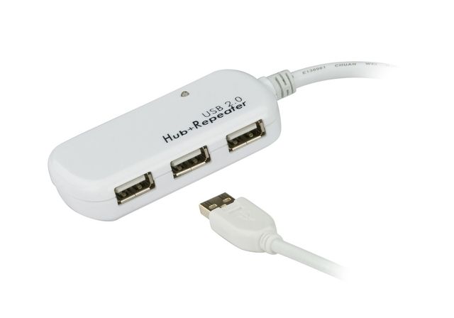 ATEN Cavo extender USB 2.0 da 12 m a 4 porte (Collegamento a margherita fino a …