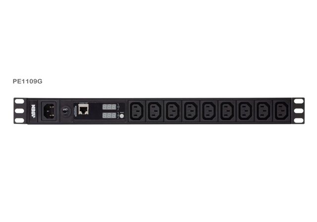 ATEN PE1109G-AT-G unita di distribuzione dell'energia (PDU) 9 presa(e) AC Nero