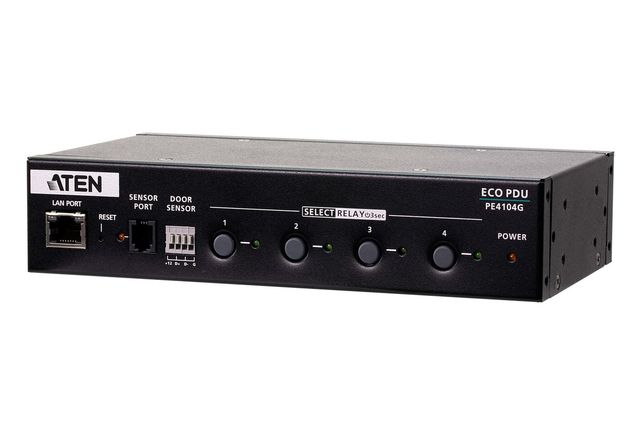 ATEN PE4104G-AT-G unita di distribuzione dell'energia (PDU) 4 presa(e) AC 1U Ne…