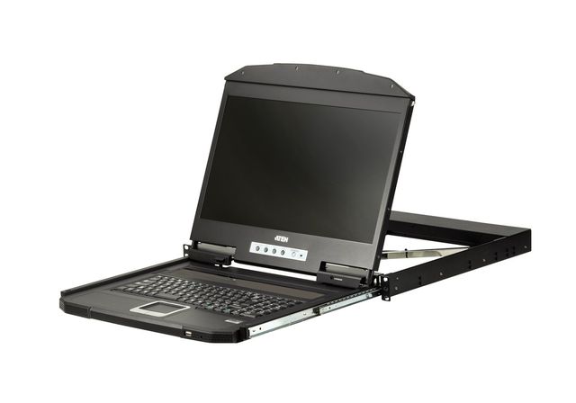 ATEN SINGLE RAIL WIDESCREEN 18.5" IT
