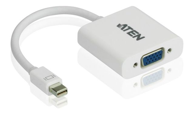 ATEN VC920-AT cavo e adattatore video Mini DisplayPort VGA (D-Sub) Bianco