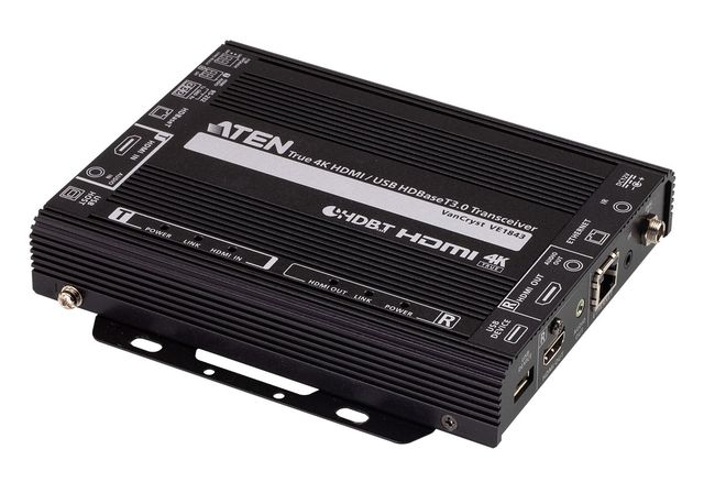 ATEN VE1843 Ripetitore AV Nero