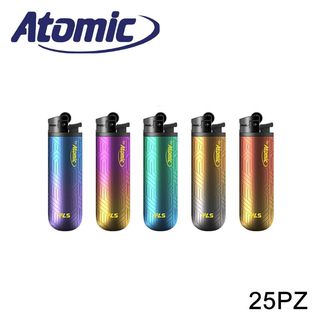 ATOMIC ACCENDINO FLS BY ATOMIC METALLIC 2-TONE ART.3934003 (1PZ=25 PZ)
