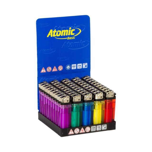 ATOMIC ACCENDINO PIETRINA TRASPARENTE 1PZ=(50PZ)