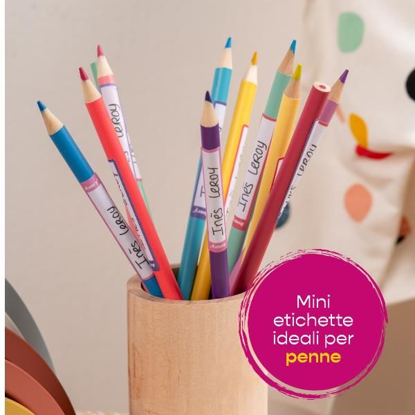AVERY CF15 ETICHETTE PENNE MATITE SMILE