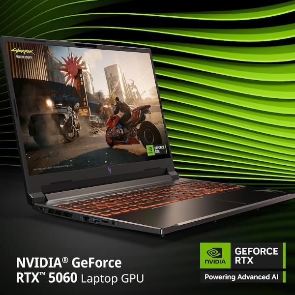 Acer Nitro V 16 AI ANV16-42-R5C9, AMD Ryzen™ 7, 3,8 GHz, 40,6 cm (16?), 1920 x …
