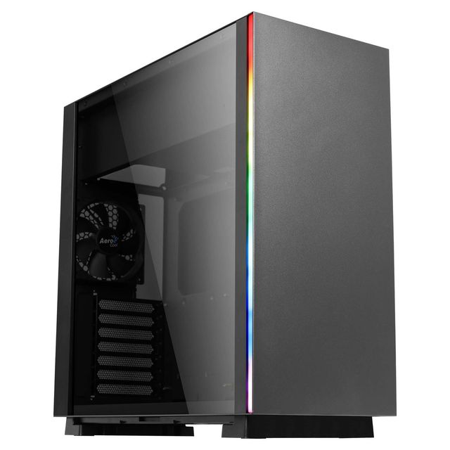 Aerocool GLO RGB Middle Tower - Vetro Temperato